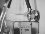 Stethoscope on door